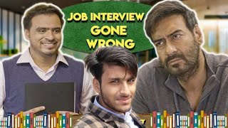 Job interview Gone Wrong Feat Ajay Devgn X Amit Bhadana ||| AK Entertainment