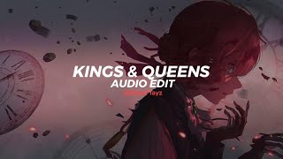 kings & queens - ava max [edit audio]