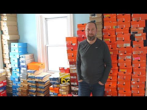 This Man Has a Collection of 300+ Running Shoes