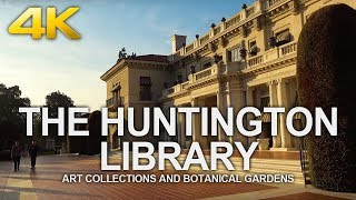 4K Walking Tour | The Huntington Library Art Collections and Botanical Gardens 헌팅턴 도서관