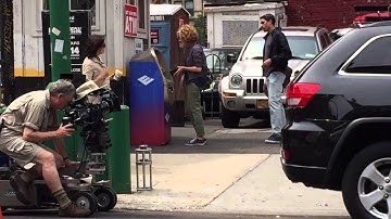 Mr. robot filming in Manhattan