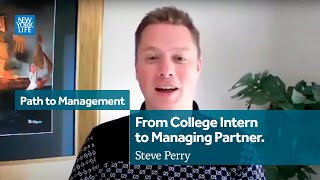From College Intern to Managing Partner: Steve Perry | New York Life Insurance Company