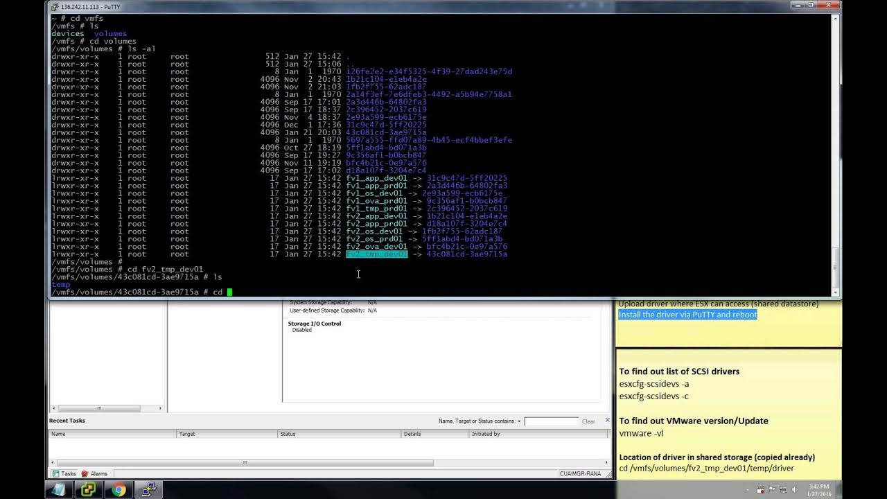 How to install SCSI controller driver in VMware ESXi server and add