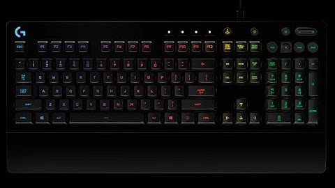 Logitech G G213 typing test (more amplified)