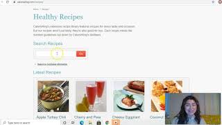 CalorieKing App Tutorial | How To Find Free Recipes And Meal Ideas Using Calorieking screenshot 4