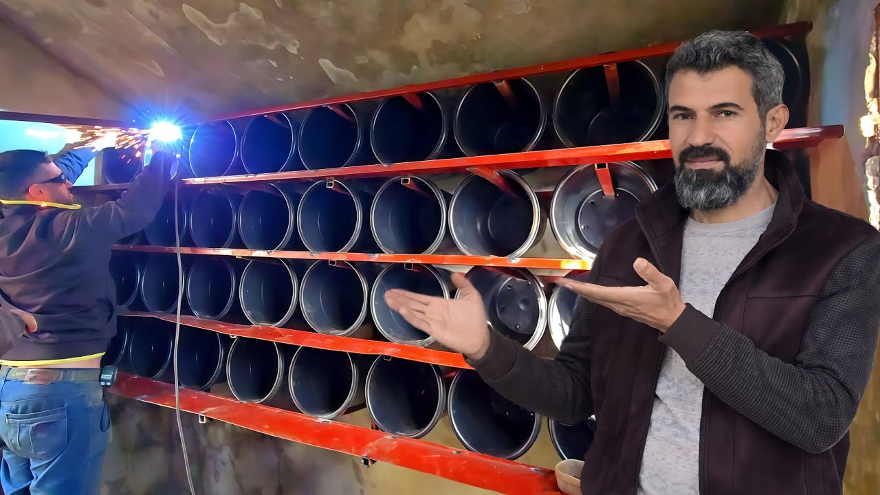 اليوم نظفت الغرفة وبنيت اعشاش للحمام طلع منظر خرافي 