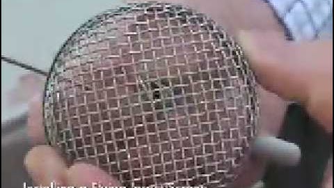 Insect Screen installation for RV Furnaces and Water-heaters