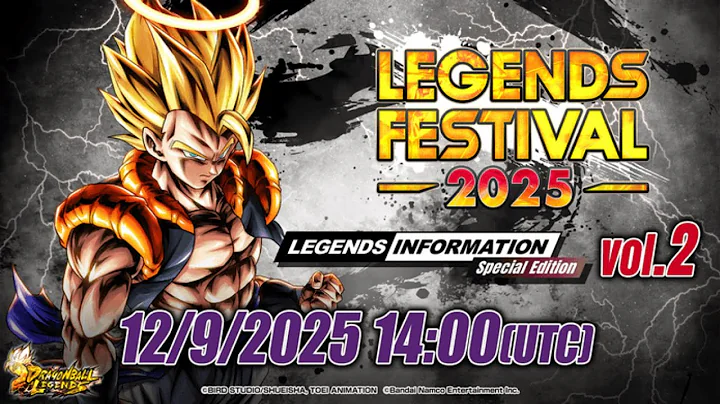 LEGENDS FESTIVAL 2025 PART 2 BEGINS ON DECEMBER 10TH!!! Dragon Ball Legends Info!