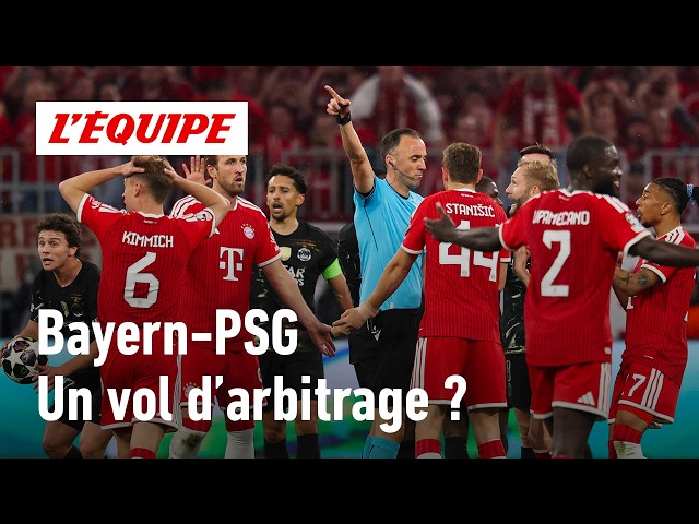 Bayern-PSG : “Scandale arbitral” ? L’Allemagne explose après le match !