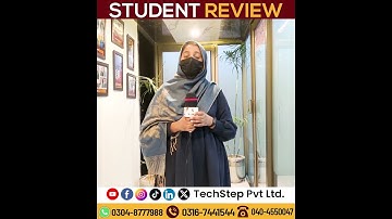 Student Review About Course & Internship in Web Development | TechStep