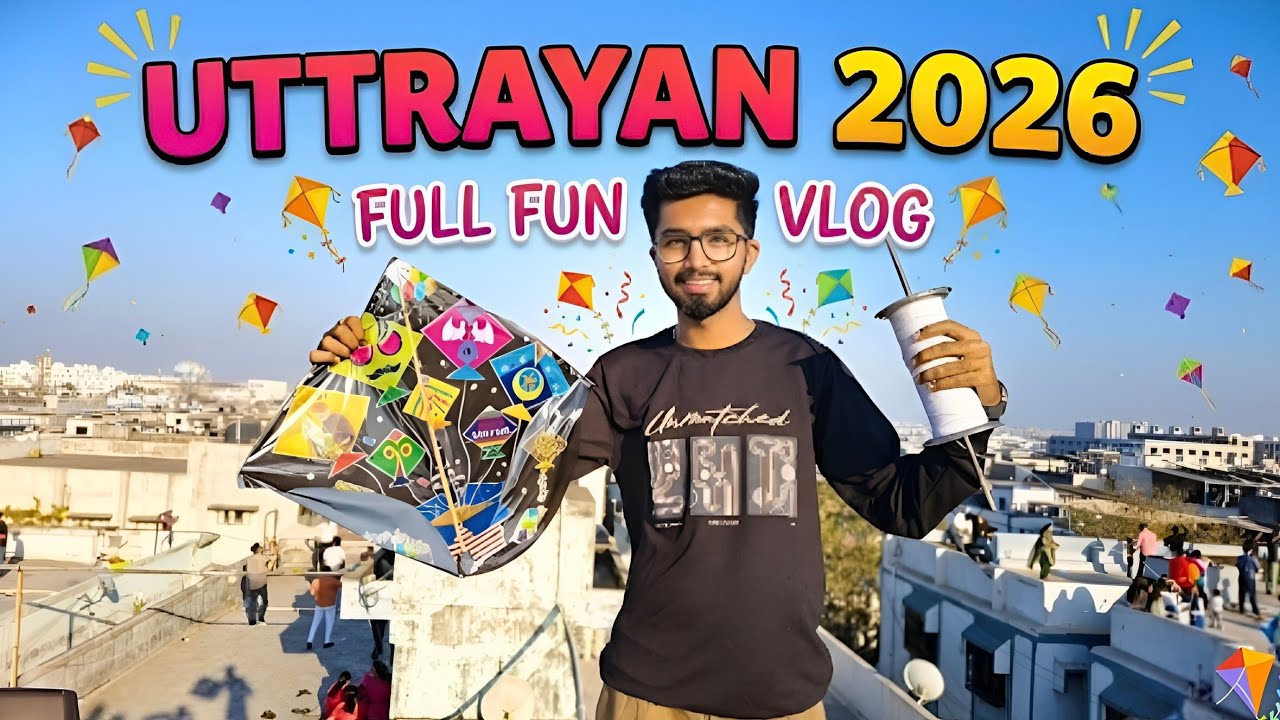 UTTRAYAN 2026 🪁 | Makar Sankranti Celebration in Surat 