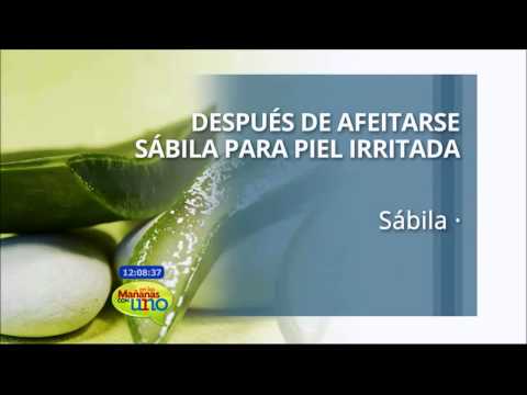 piel irritada despues de afeitarse