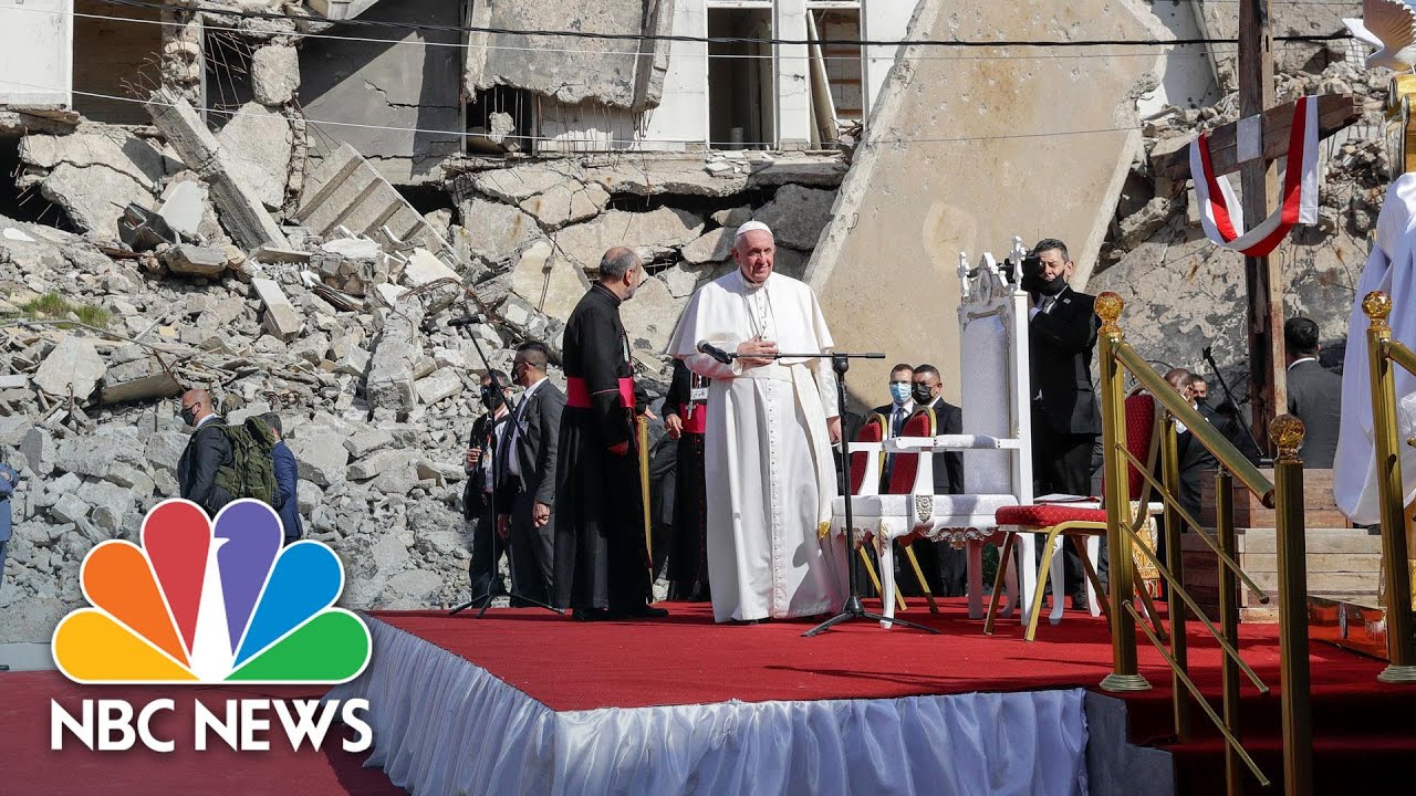 Pope Performs Mass For Thousands In Northern Iraq | NBC News