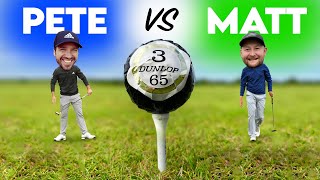 45-YEAR-OLD GOLF BALL | 9 Hole Course Vlog vs Matt Fryer Golf 9 Hole Vlog At A Short Course