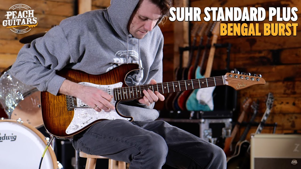 Suhr Standard Plus Bengal Burst Pau Ferro