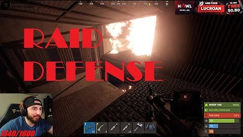 200+ ROCKET RAID ONLINE DEFENSE! (RUST)