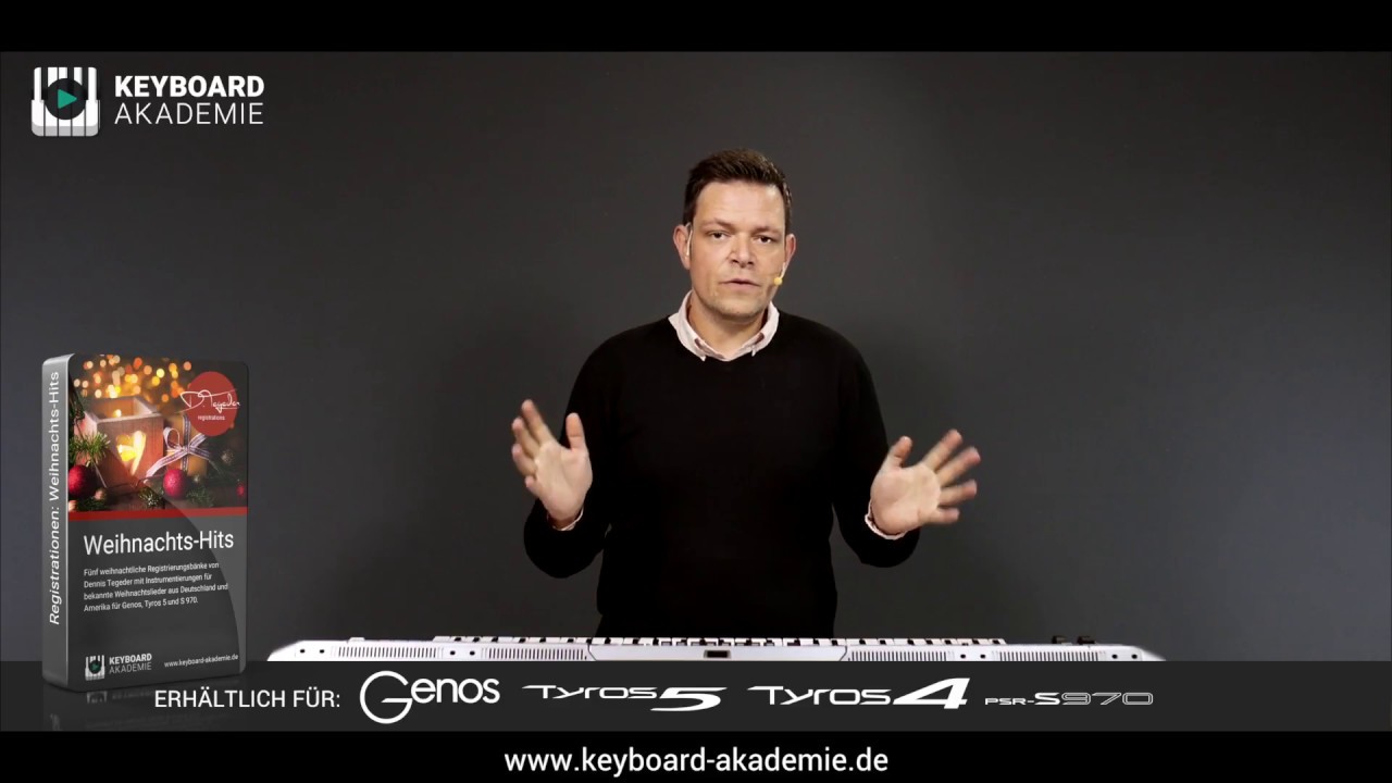 Weihnachtshits von Dennis Tegeder | Genos, Tyros5, Tyros4, S970