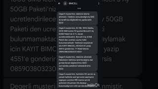 Bimcell Yeni Hat Alanlar Için Hediye Paket