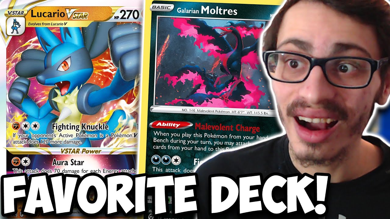 This Is My Absolute FAVORITE Lucario VSTAR Deck! This Can Beat Mew VMAX! PTCGO