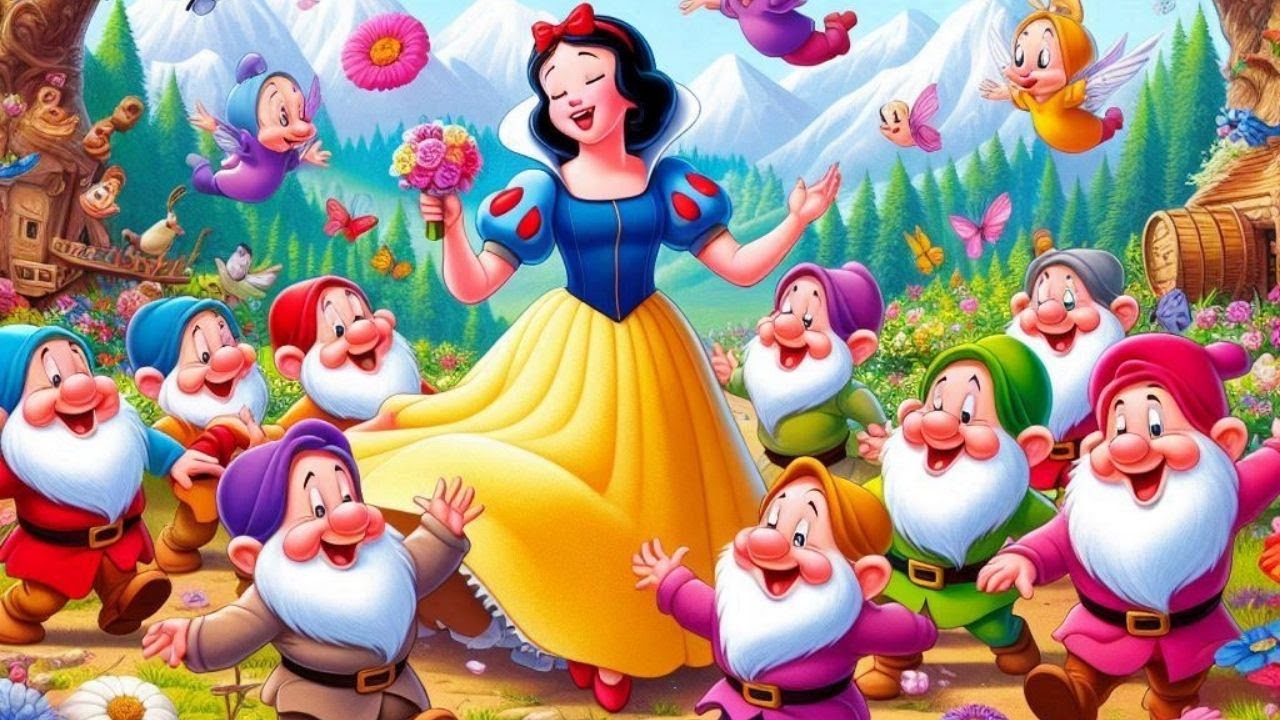 💖 The Magic Kiss of Snow White 🌲👸 - YouTube