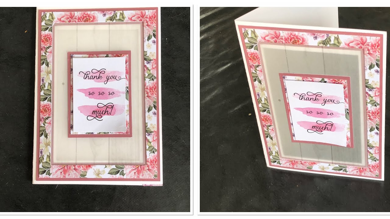 TUTO CARTE AVEC VELLUM / SANS DIES / FACILE / 100% ACTION