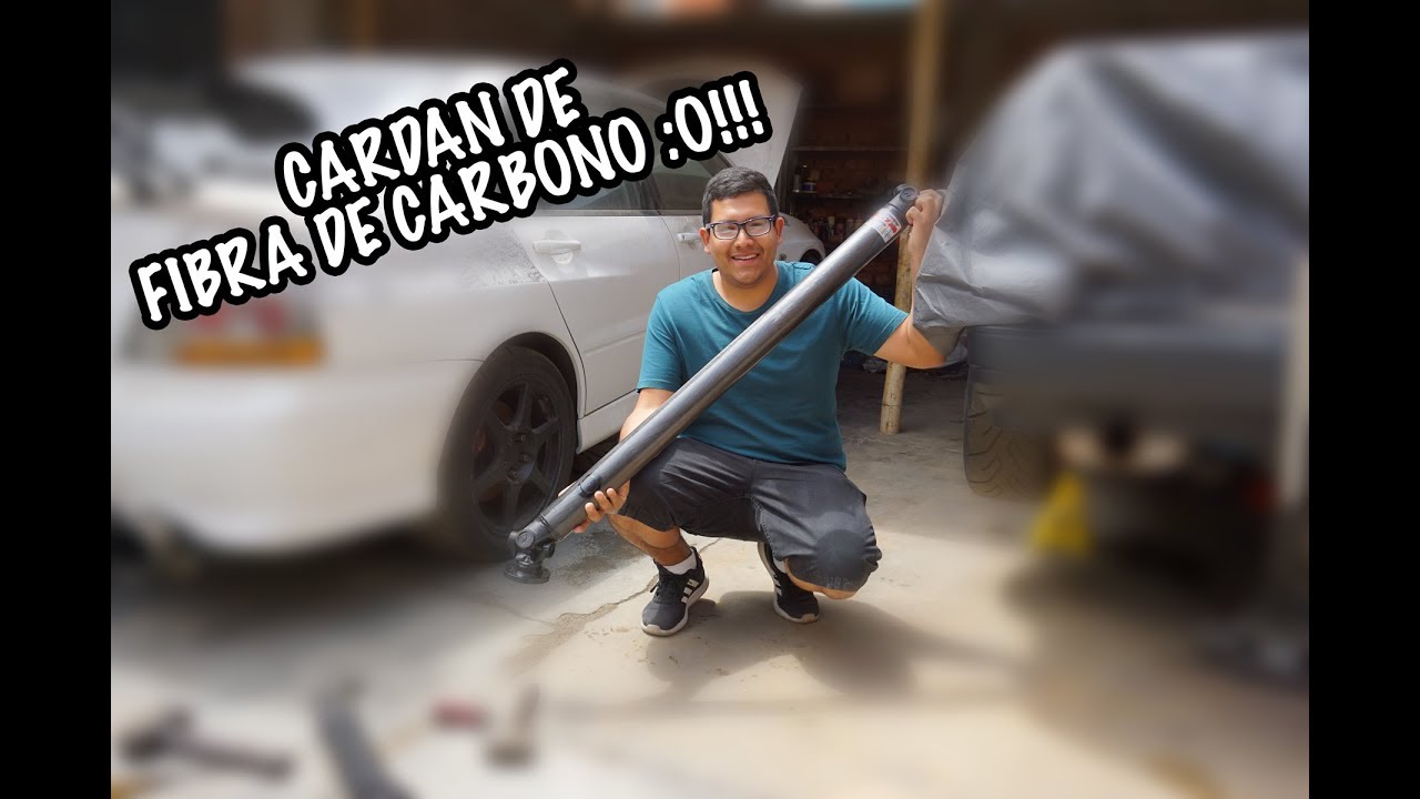 CARDAN DE FIBRA DE CARBONO l TOYOTA COROLLA AE86