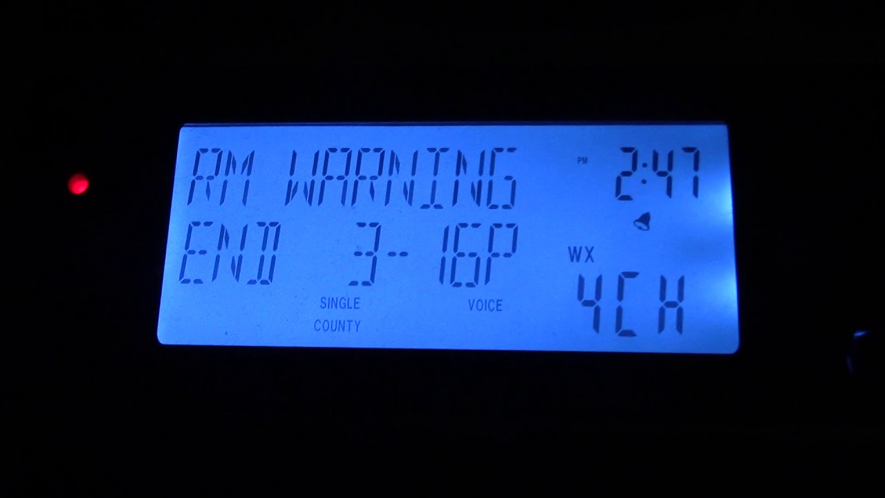 Severe Thunderstorm Warning EAS #487)) - YouTube
