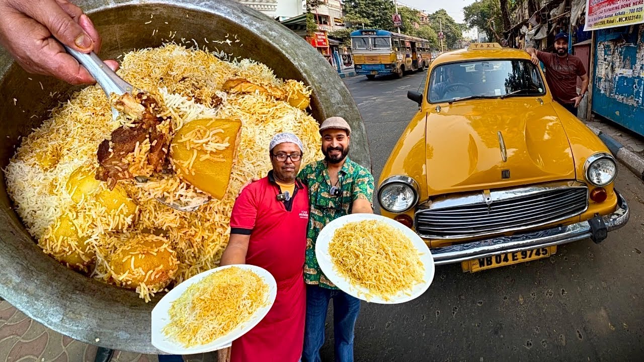 KOLKATA की ऐसी BIRYANI जो खानी सबको है लेकिन दिखानी किसी को नहीं 😡 Bengali Aloo Biryani making