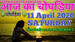 Aaj ka Choghadiya, 11 April 2020 Saturday, Choghadiya, चौघड़िया मुहूर्त, by#vishvasatyasandesh. screenshot 3