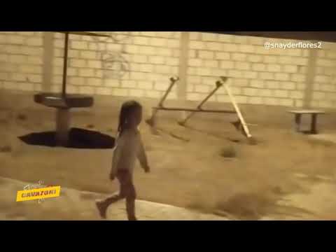 The surprising video of the appearance of an entity that is being shared