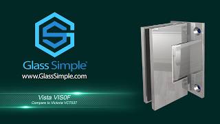 Vista VIS0F Wall Mount Hinge - Activating 5ΒΊ Pin