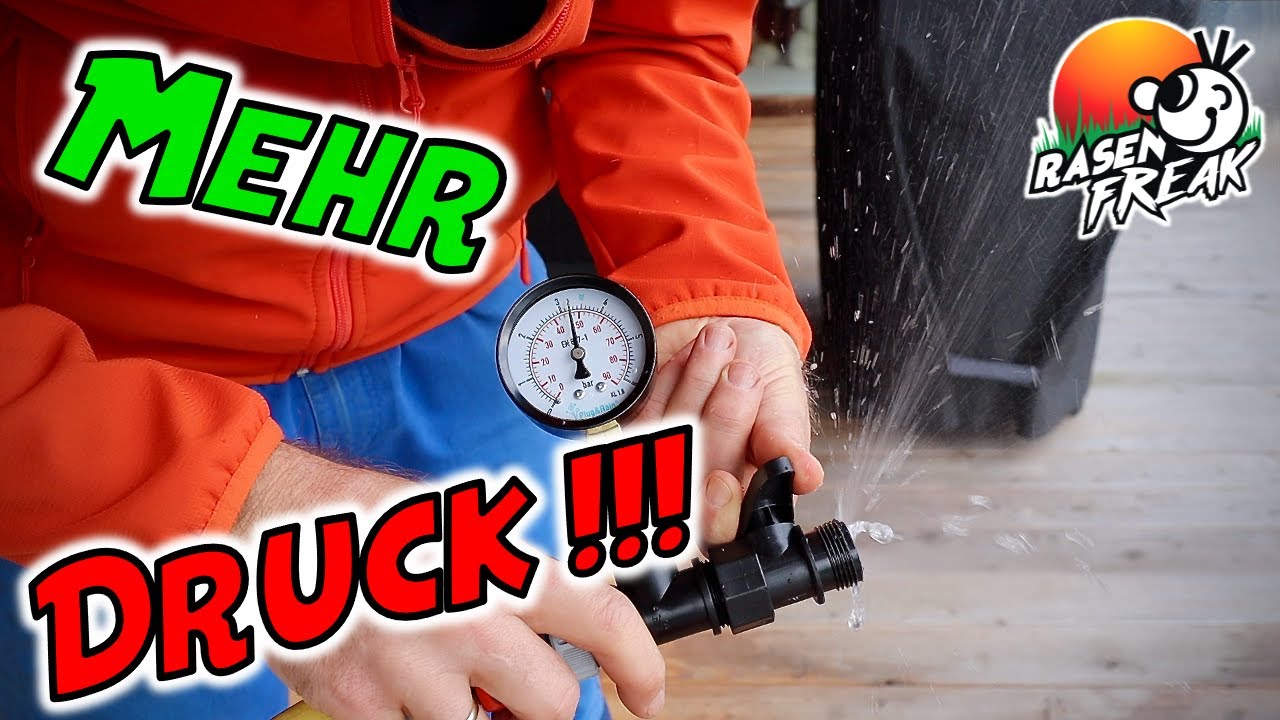 BEREGNUNG der SÜDKANTE⎮Messung Wasserdruck und Wassermenge⎮DVS Beregnung mit HUNTER MP Rotatoren