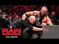 FULL MATCH - Braun Strowman vs. Baron Corbin – Tables Match: Raw, Feb. 18, 2019