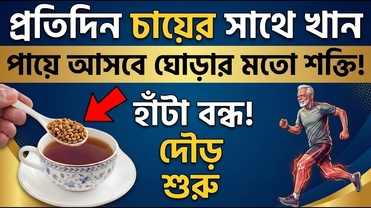 বৃদ্ধ বয়সে পায়ের শক্তি ফিরে পাওয়ার রহস্য|।