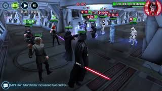 SWGOH: TW, How to Kill an Omicron Phasma - 3 battles in 10 minutes