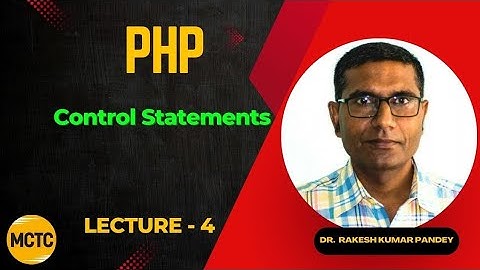 Control Statements in PHP 