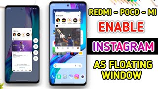 Finally - Enable Instagram as Floating Window on any Redmi, Poco or Xiaomi - No Root - Activate Now screenshot 5