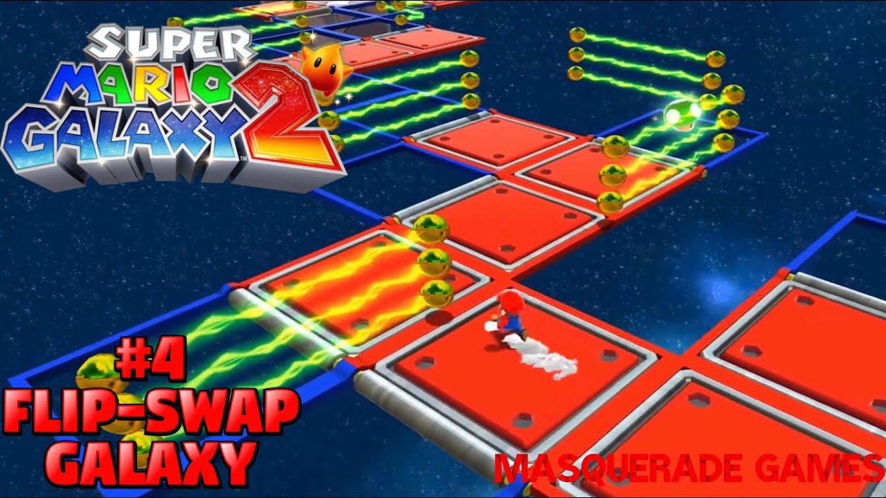 Super Mario Galaxy 2- Walkthrough Part 4- Flip-Swap Galaxy (1080p 60fps)