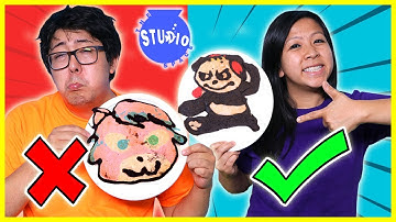 PANCAKE ART CHALLENGE Part 2! Learn How to Make Ryan