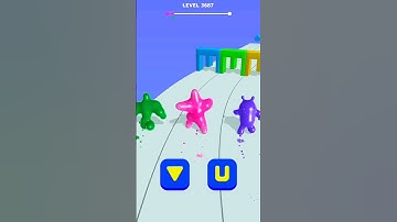 Blob Shifter 3D Level-3687 best cool game ever #shorts #funny #games