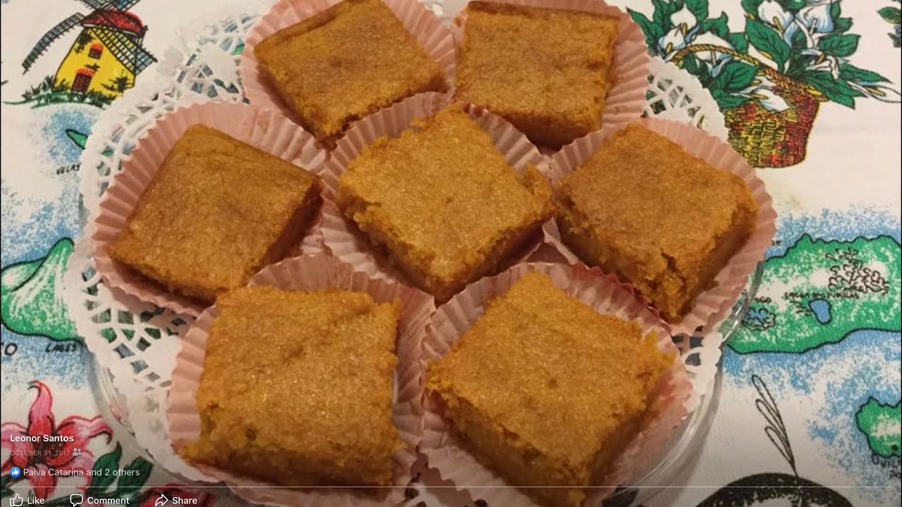 Quadrados de Abóbora !