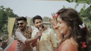 Fun At Haldi Ceremony Anchoring Wedding Funny Shayri