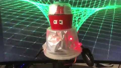 B.O.B. robot made with CRICKIT #MakeRobotFriend @adafruit #adafruit