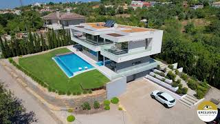 Contemporary villa with 3+1 bedrooms for sale, panoramic coastal views near Loule