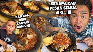 PULUHAN COBEK SAMBAL BAKAR SULTAN DI PESAN SAMA VIKI…!!!! AUTO BANGKRUT…!!!!