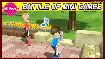Wii party (Wii 파티) - Battle of Minigames ( Master CPU, Eng Sub )