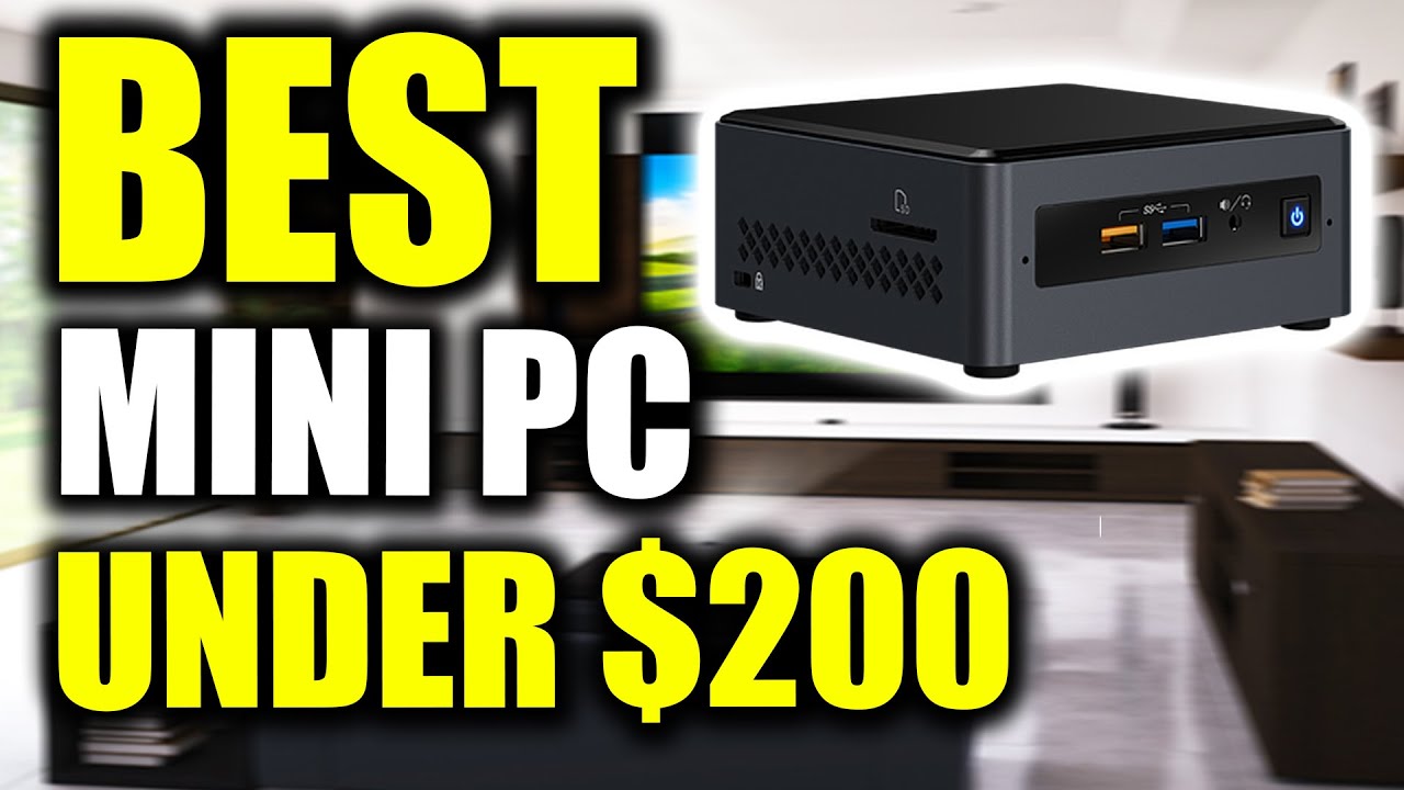 TOP 5 Best Mini PC under 200 in 2022! YouTube
