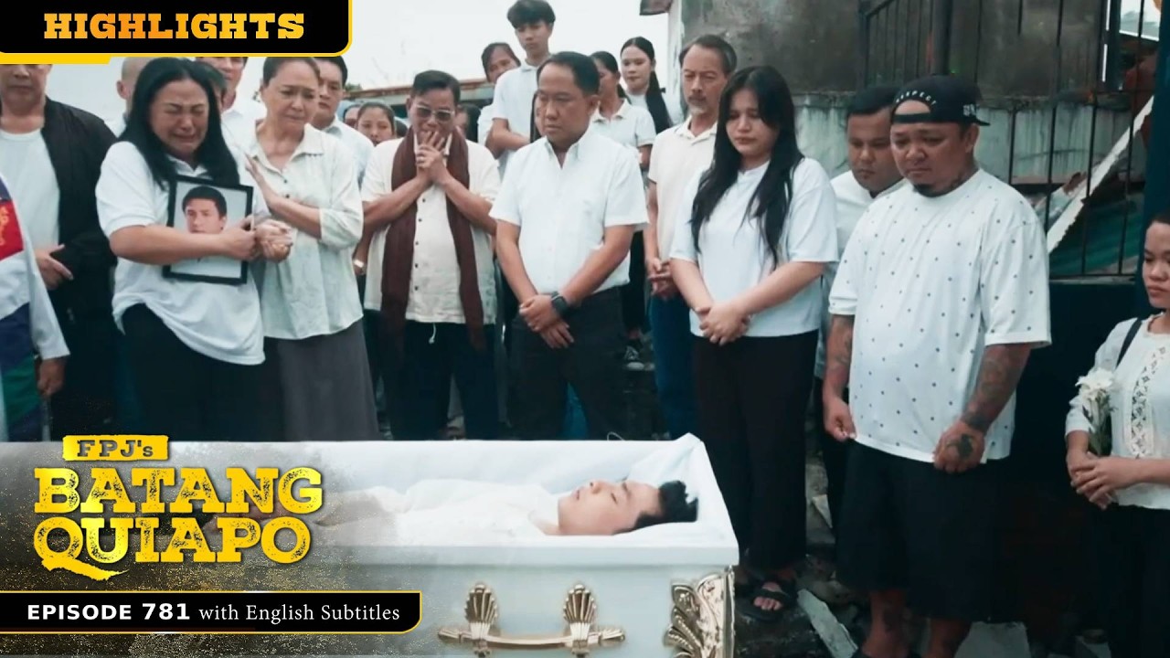 Santino arrives at his final resting place | FPJ's Batang Quiapo (with English Subs)