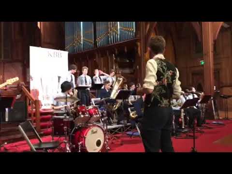 Max Hackshaw with St Peters College Jazz Band - YouTube
