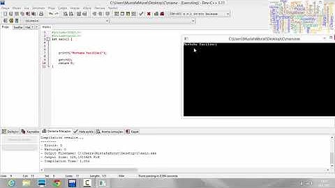 C Programlama Dersleri 1  Dev C++ Kurulumu ve İlk Program HD, 720p